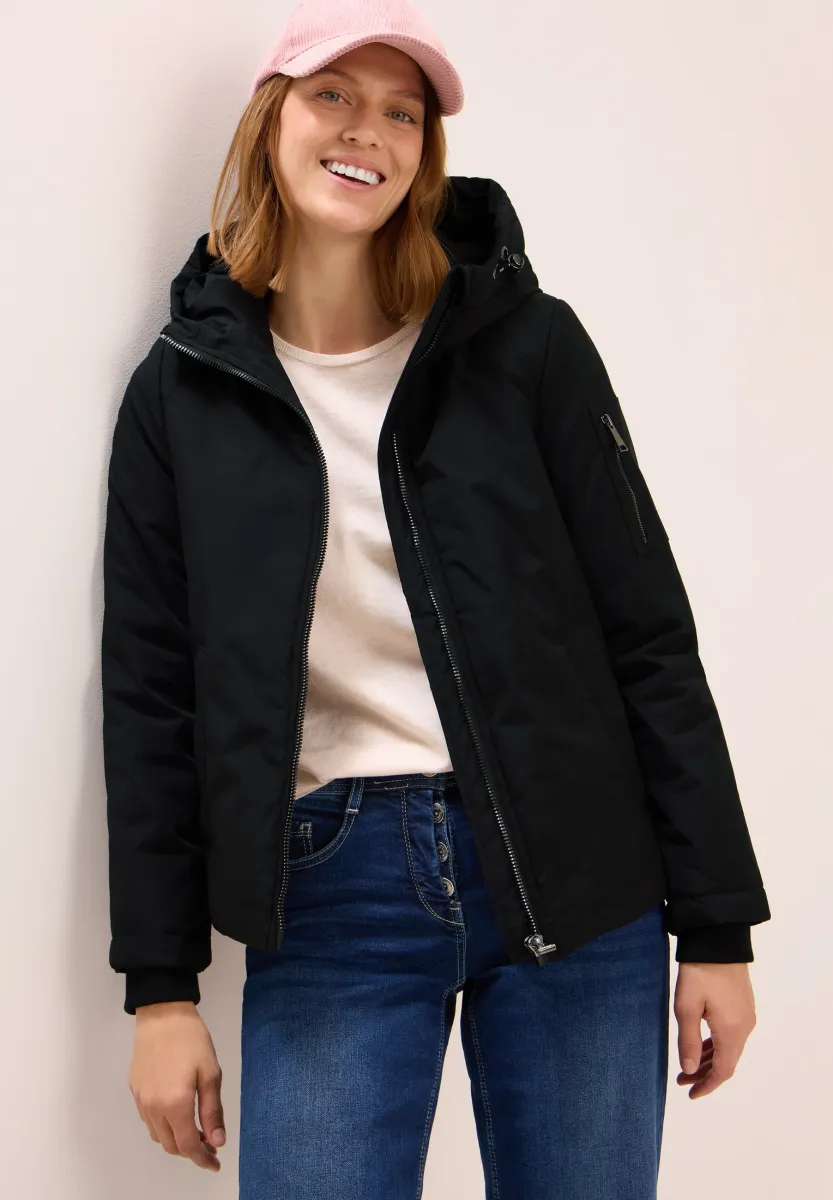 GEFÜTTERTE - Winterjacke - schwarz