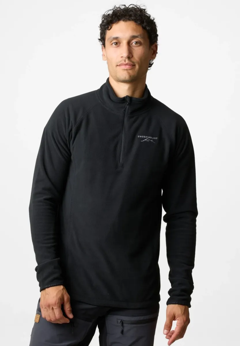 GEILO HALFZIP II - Fleecepullover - black