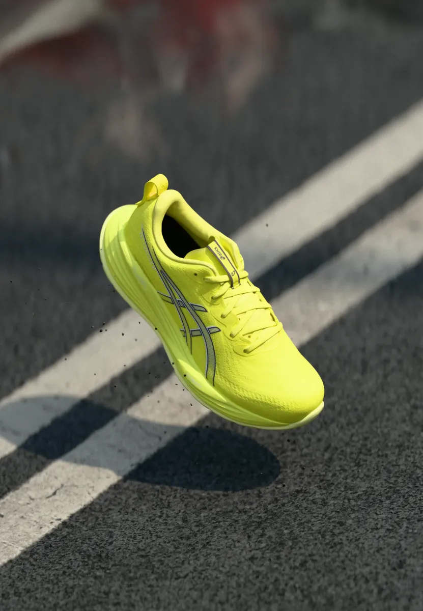 GEL CUMULUS 27 - Laufschuh Straße - citron/white
