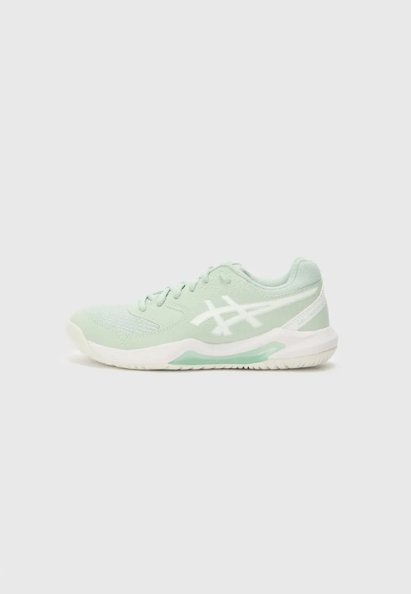 GEL DEDICATE 8 - Multicourt Tennisschuh - lichen rock/white