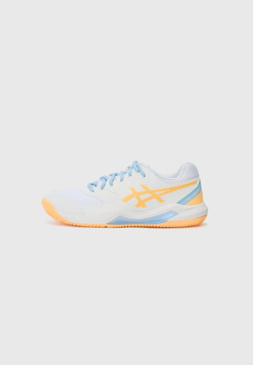 GEL DEDICATE 8 - Padel-Schuhe - white/orange glow