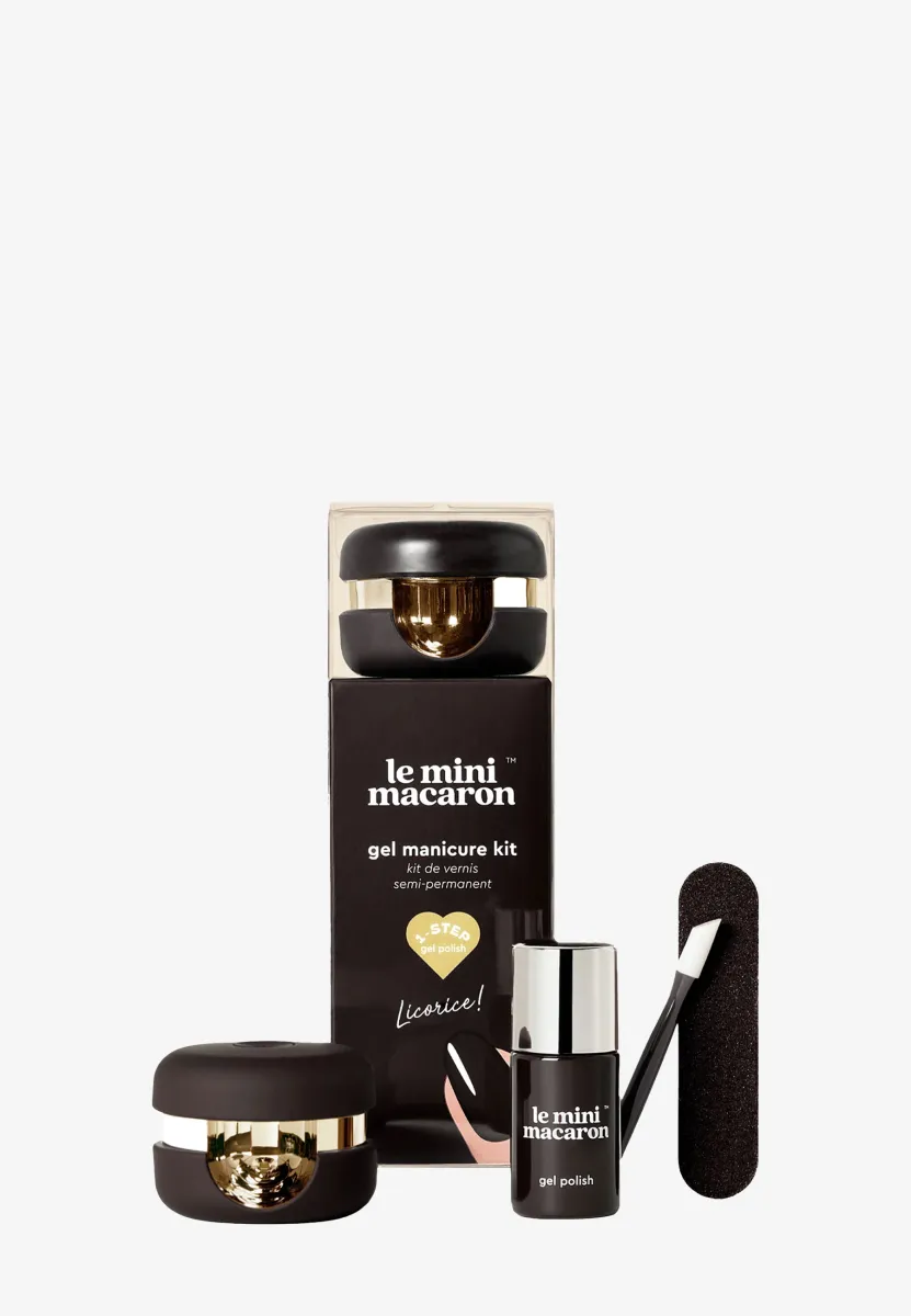 GEL MANICURE KIT LICORICE - Nagelpflege-Set