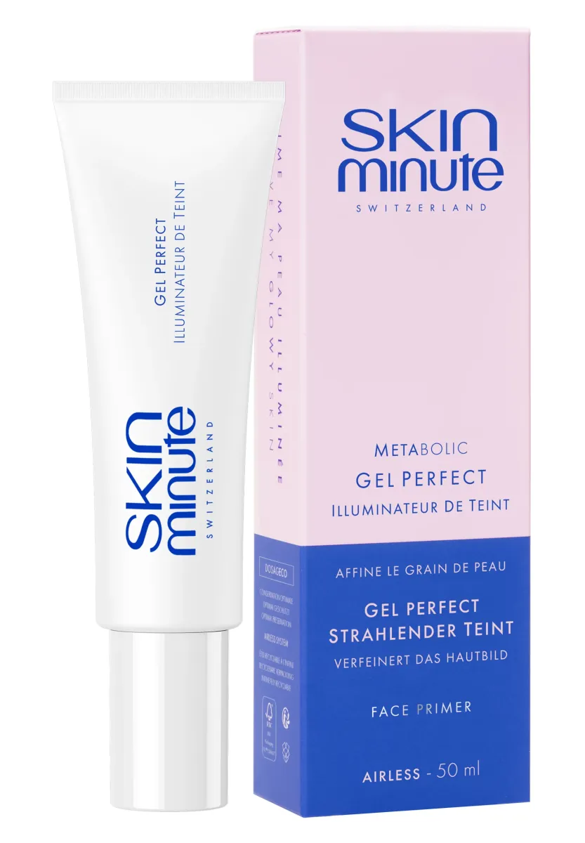 GEL PERFECT METABOLIC ILLUMINATEUR DE TEINT - Feuchtigkeitsgel - blanc/rose/bleu