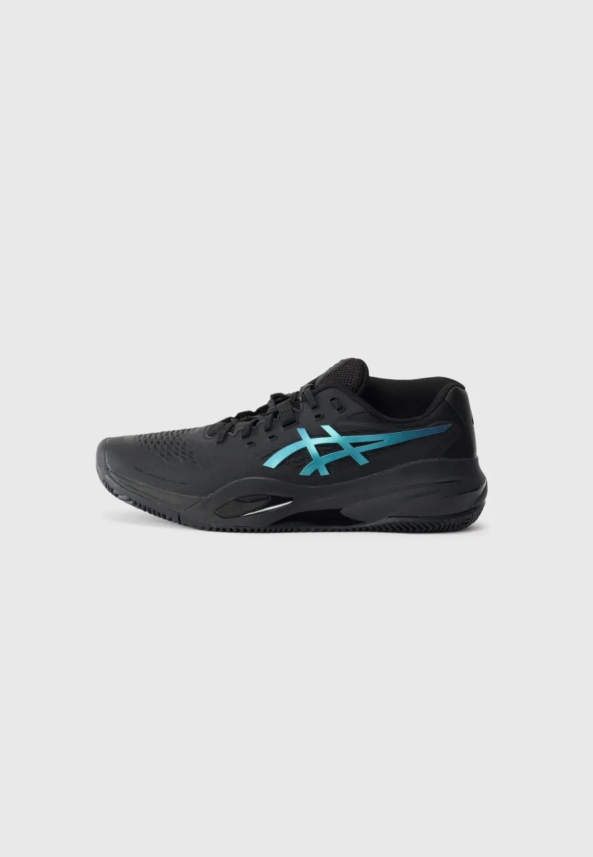 GEL RESOLUTION X CLAY - Tennisschuh für Sandplätze - black/prism blue