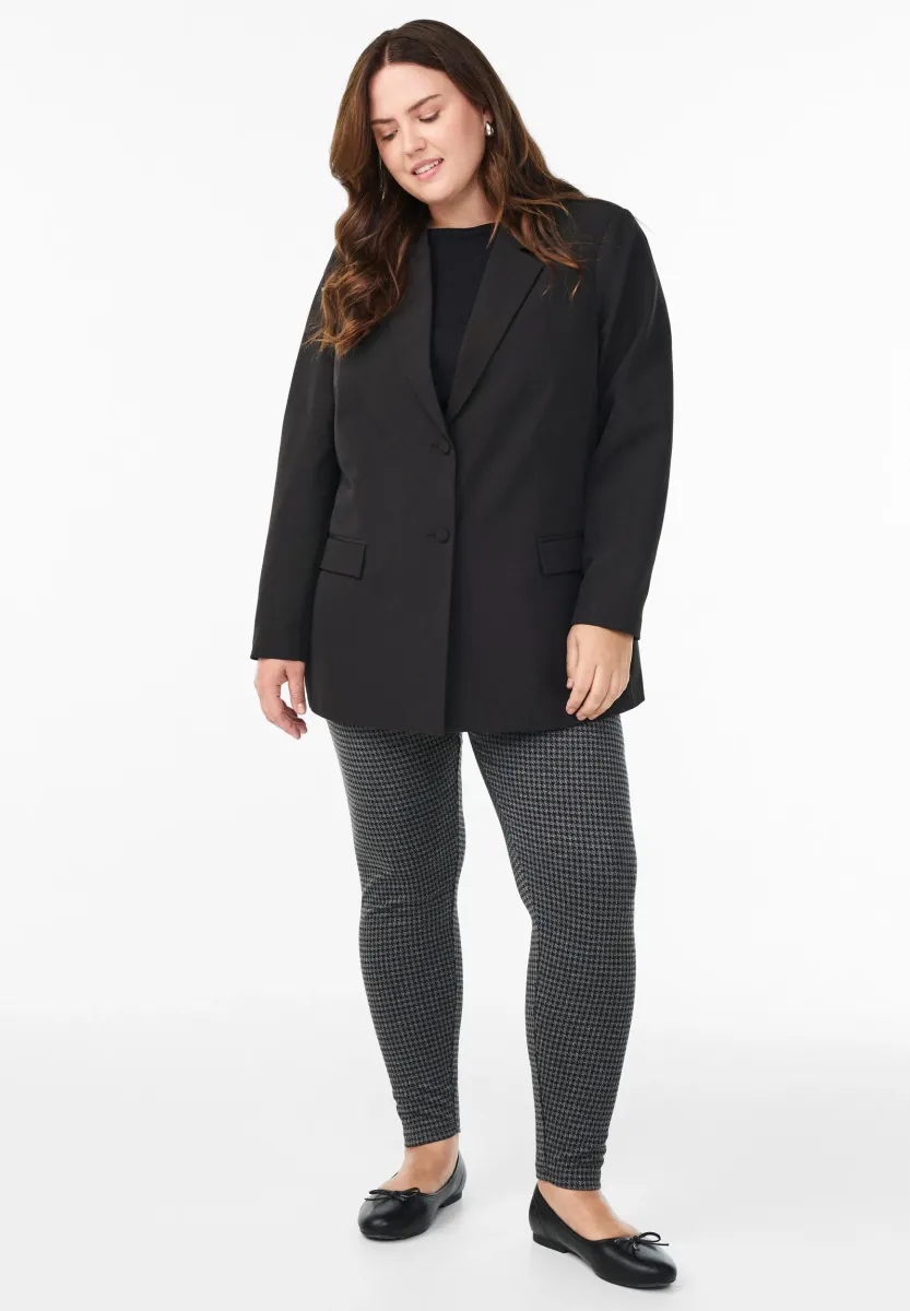 GEMUSTERTE MIT EINER NORMALEN TAILLE - Leggings - Hosen - houndstooth check