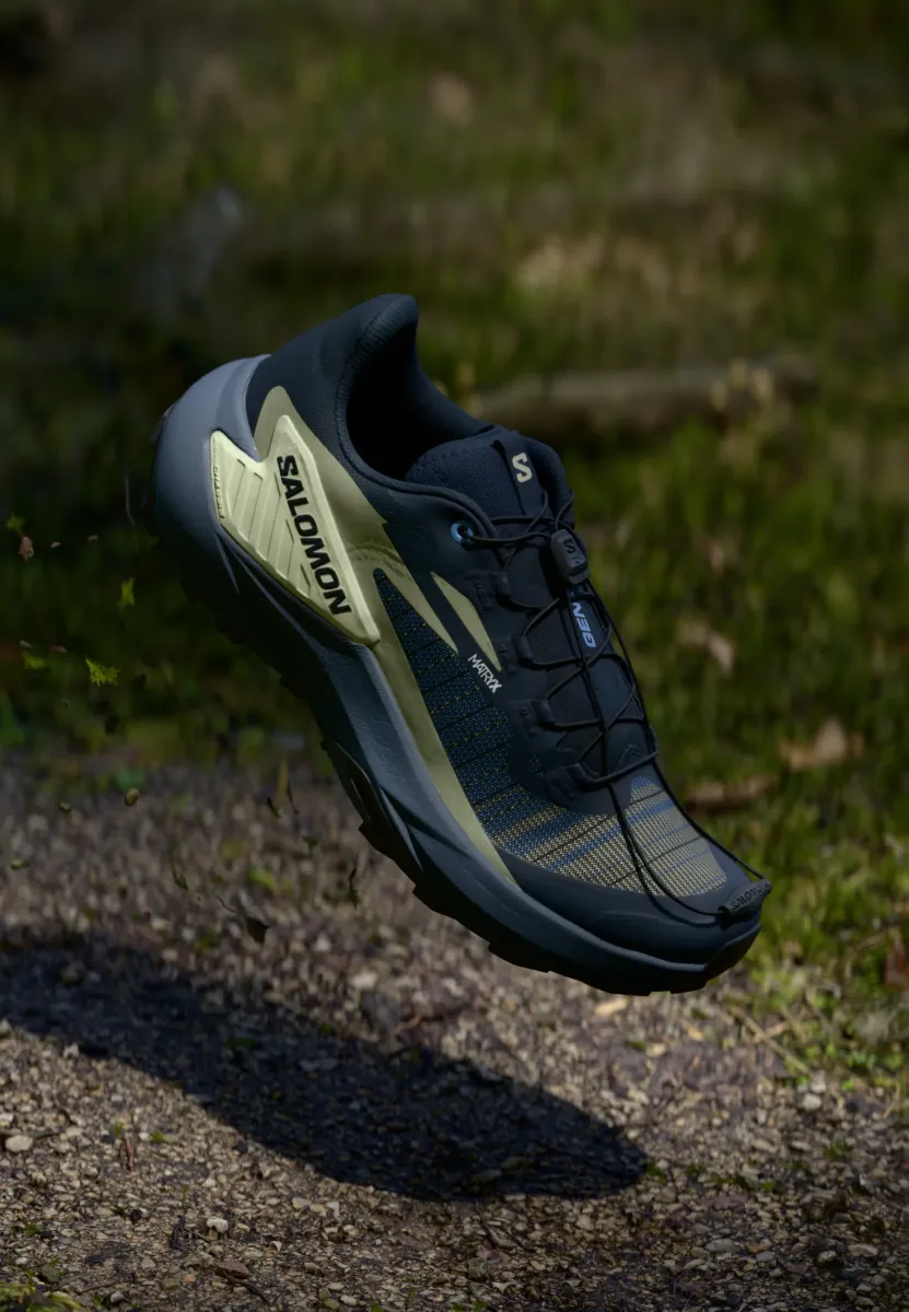 GENESIS  - Laufschuh Trail - carbon/grisaille/aloe wash