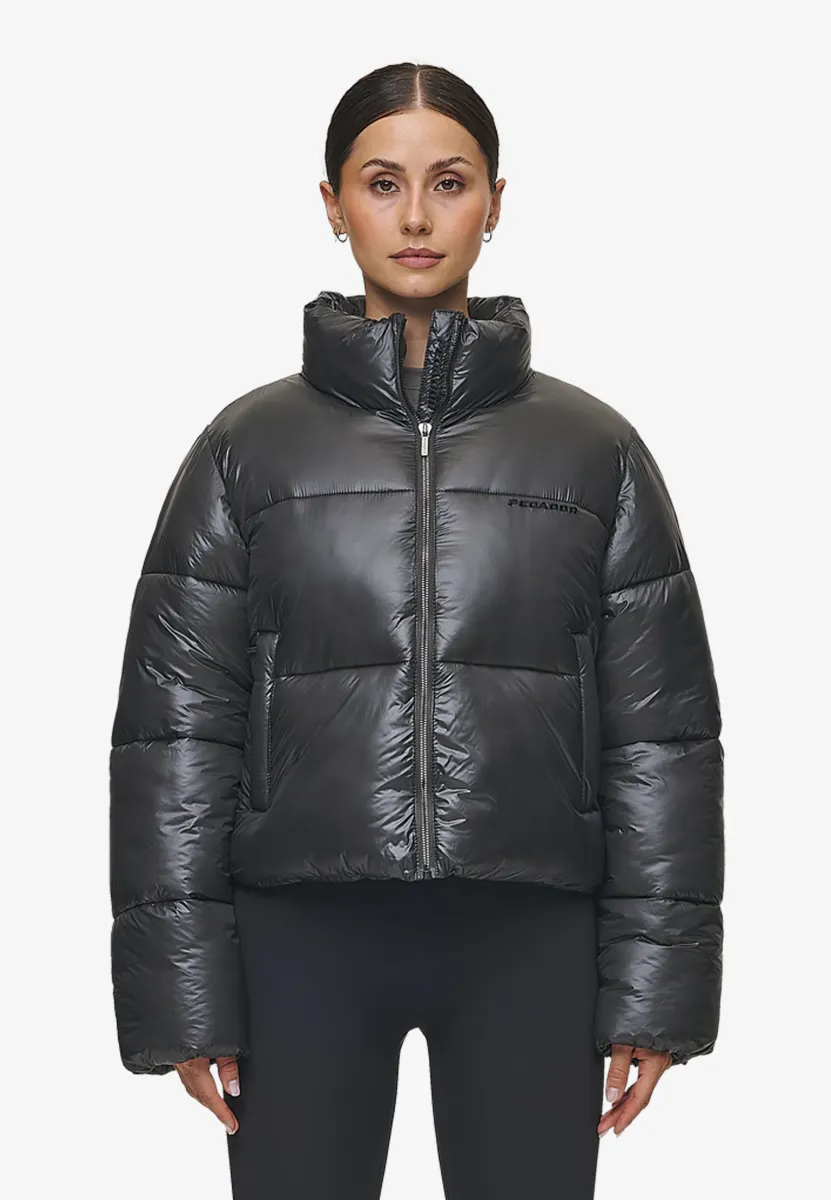 GEORGIA LIGHT GLOSSY PUFFER JACKET - Winterjacke - anthracite