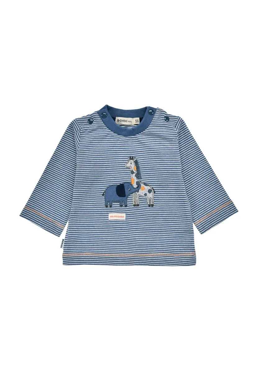 GERINGELT SAFARI - Langarmshirt - blau
