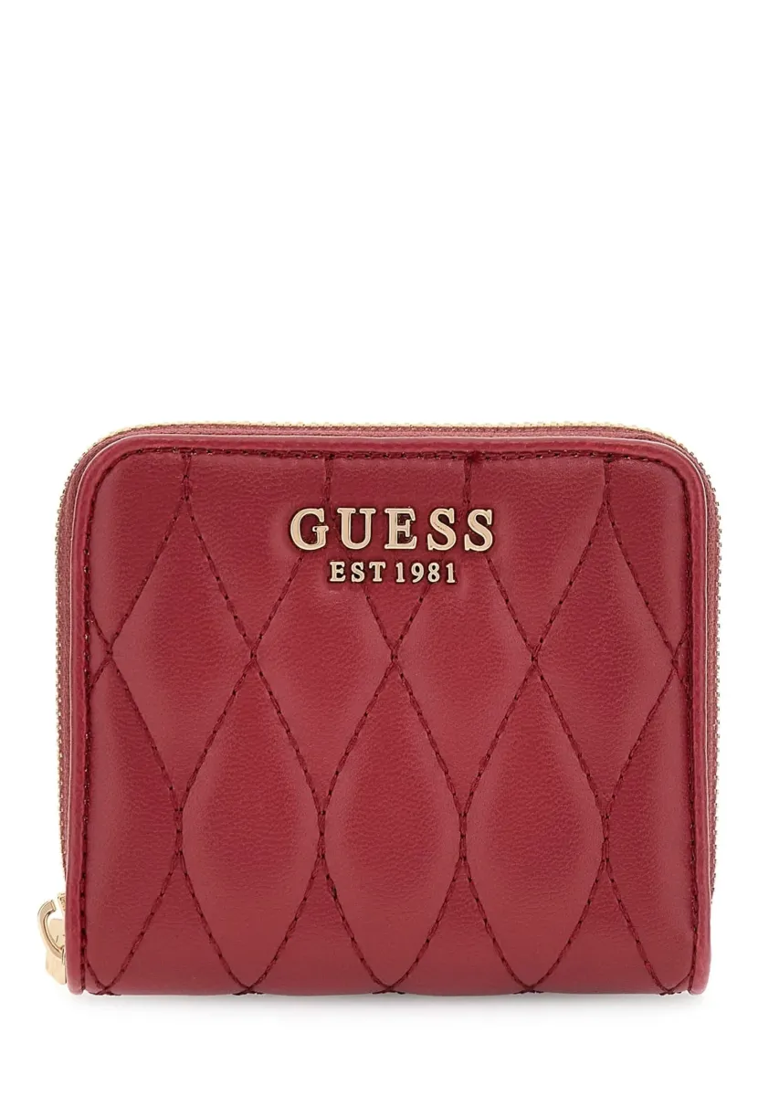 GESTEPPTES MINI VALLA - Geldbörse - rot