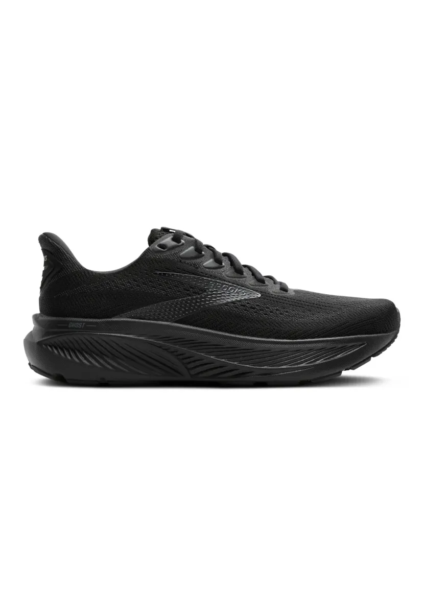 GHOST  17 - Laufschuh Straße - black black ebony