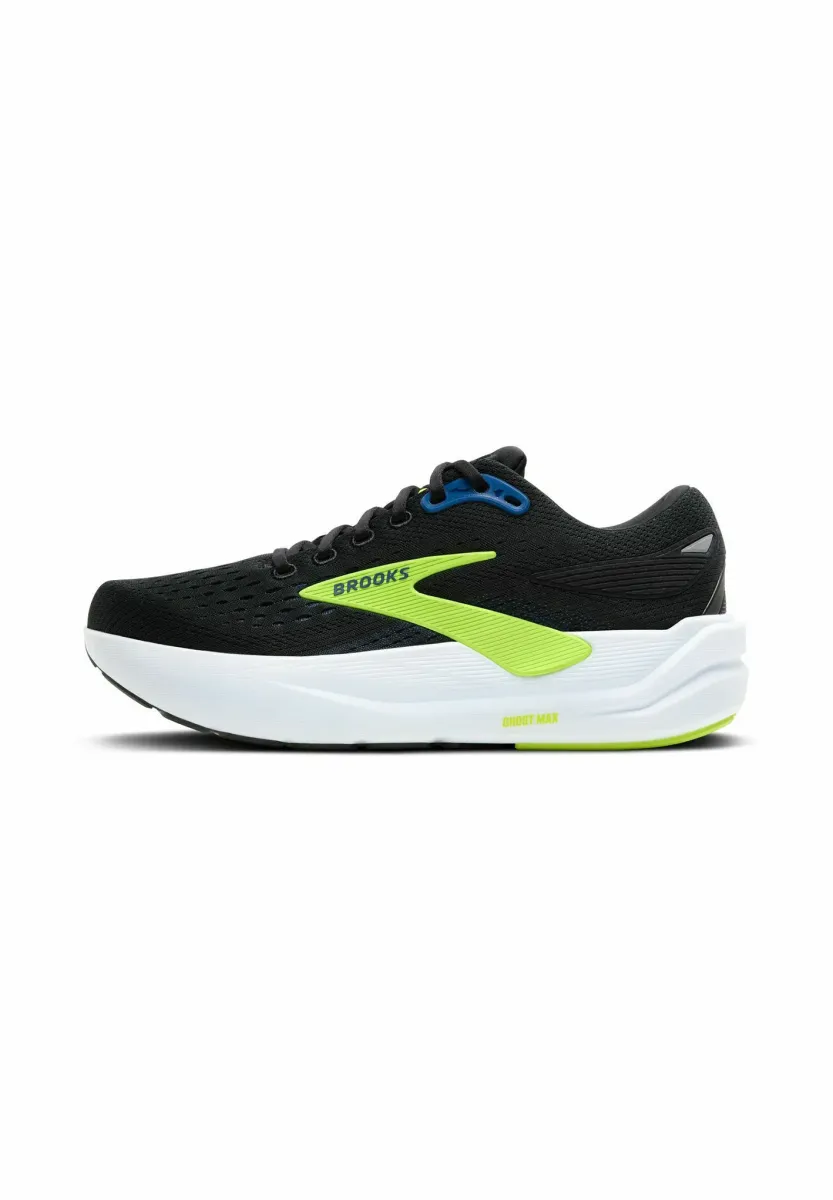 GHOST MAX 3 - Laufschuh Straße - black/navy/acid lime