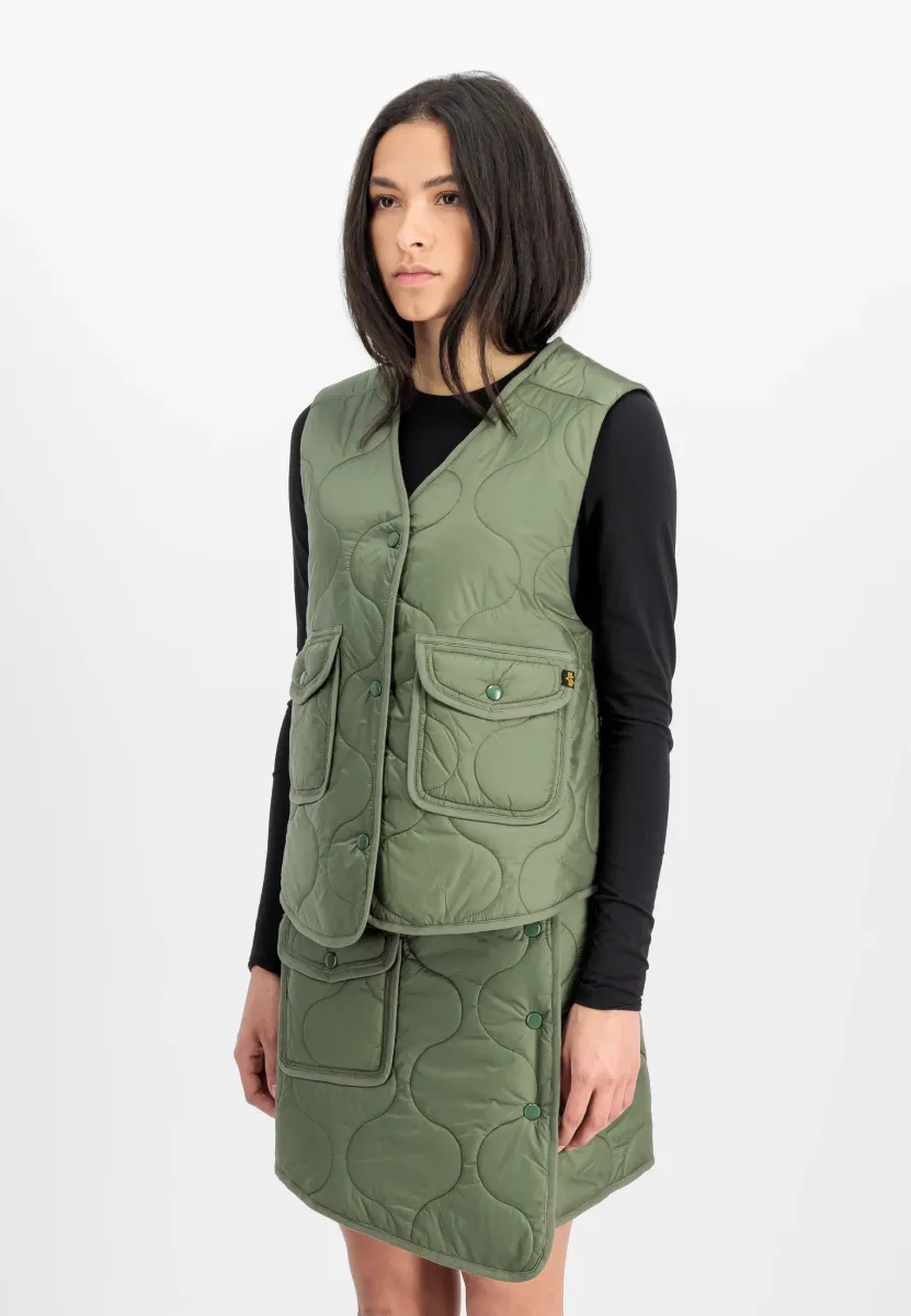 GILET - Weste - sage green