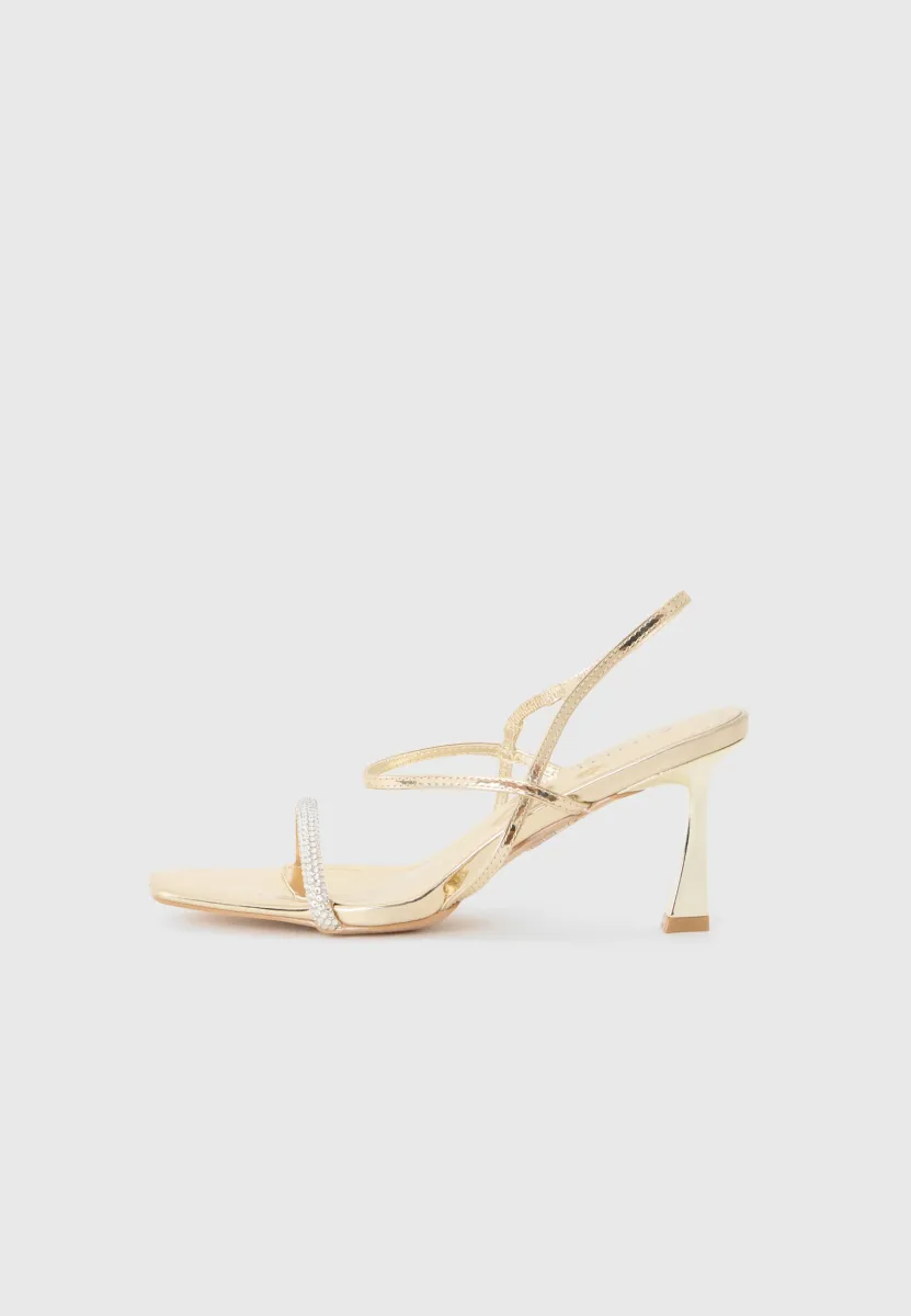 GILLESPIE - High Heel Sandalette - gold-coloured