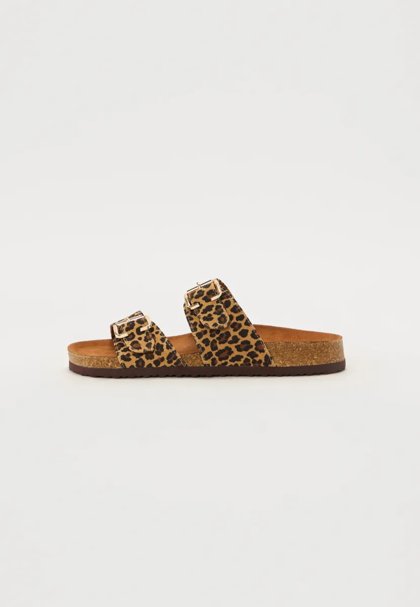 GILO - Pantolette flach - leopard