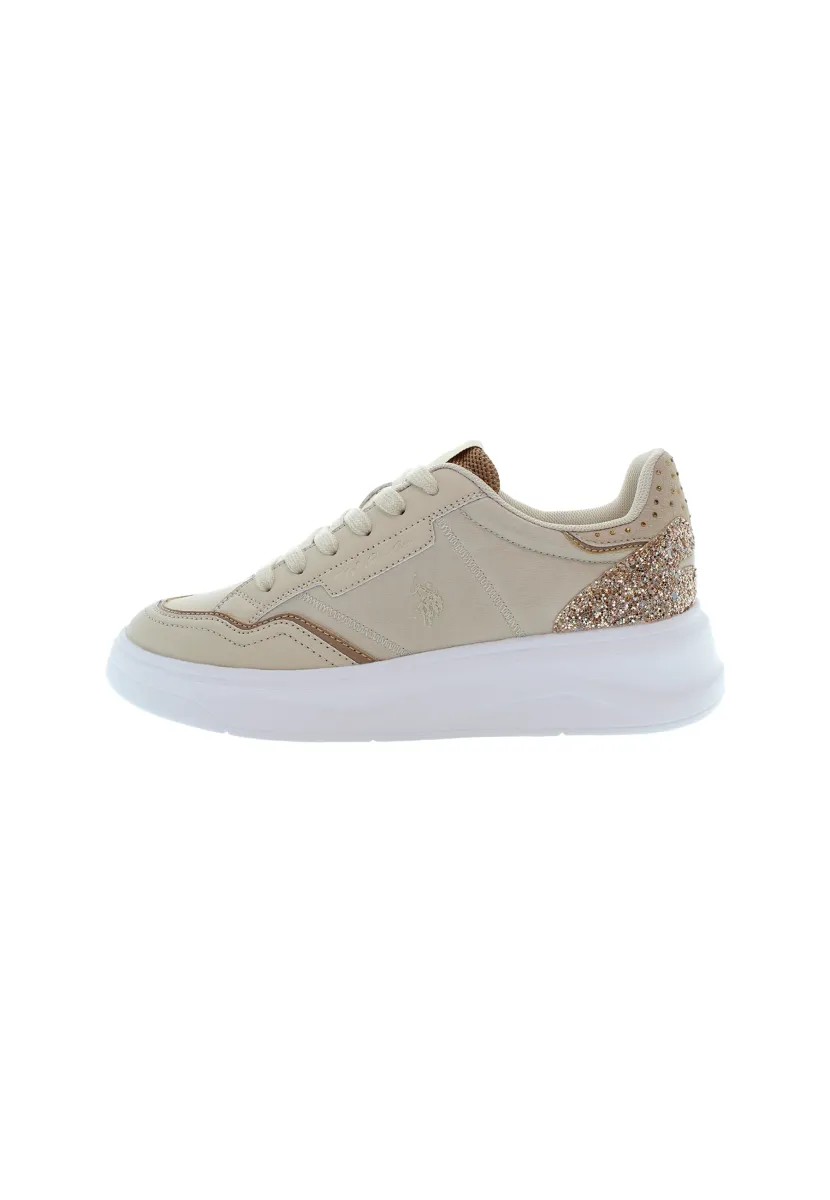 GINGER - Sneaker low - off white camel