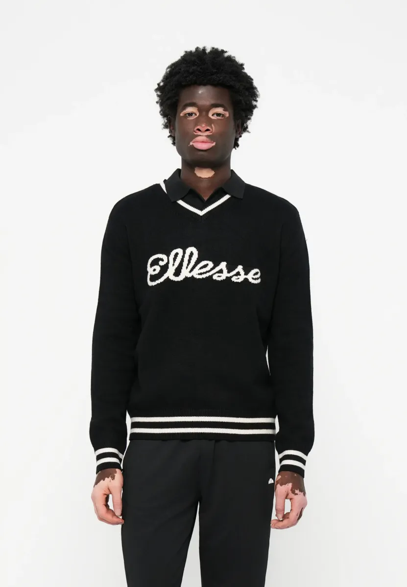 GIOCIOS SWEATER - Strickpullover - black