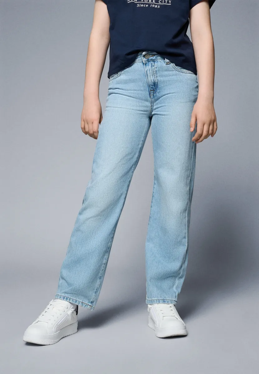 GIRLFRIEND AUTHENTIC - Jeans Straight Leg - blue denim