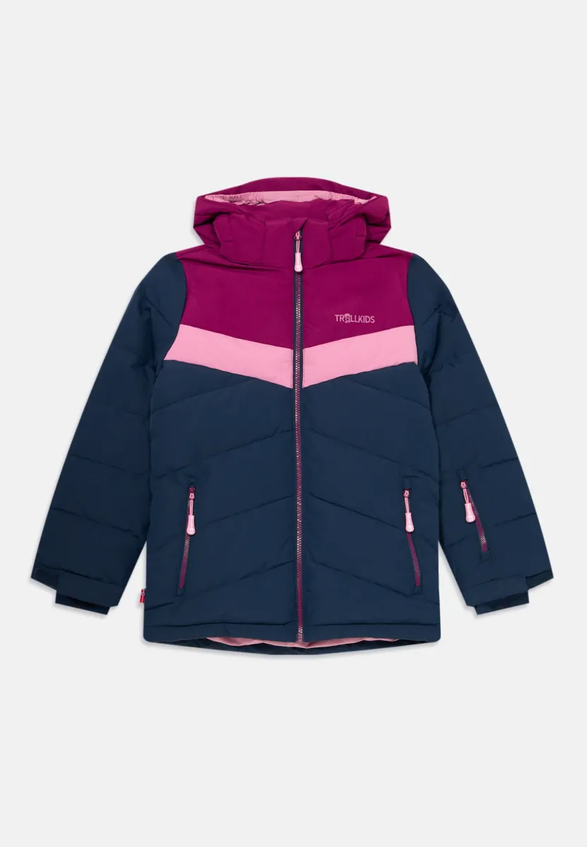 GIRLS GRYLLEFJORD JACKET - Winterjacke - navy/plum