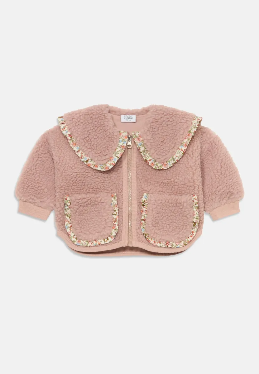 GIRLY - Fleecejacke - adobe rose