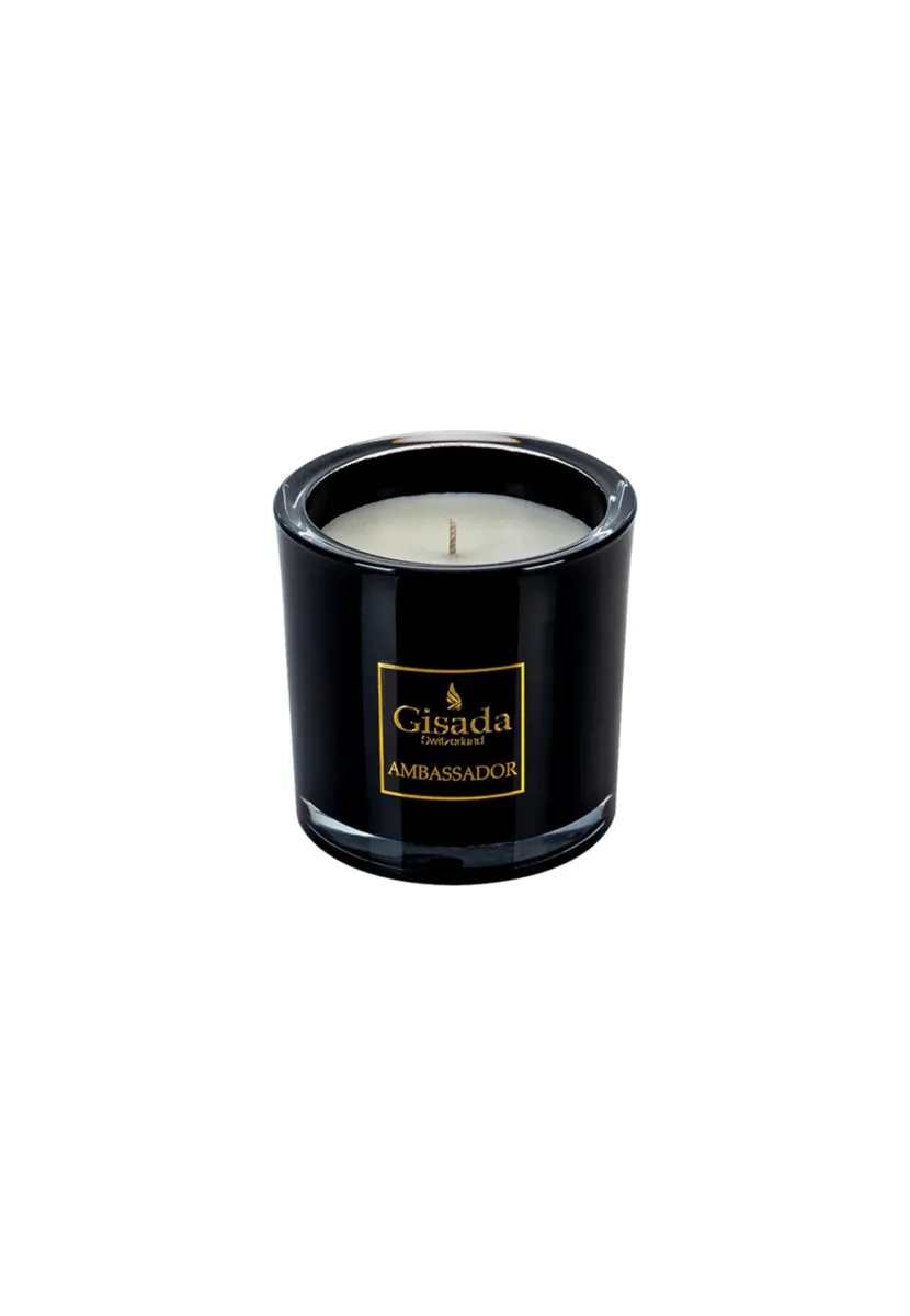 GISADA CANDLE AMBASSADOR MEN - Duftkerze - black