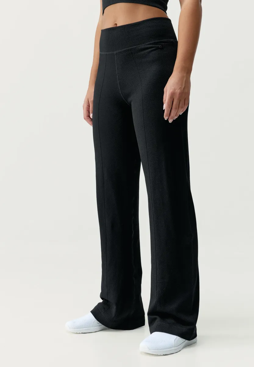 GITA - Stoffhose - black