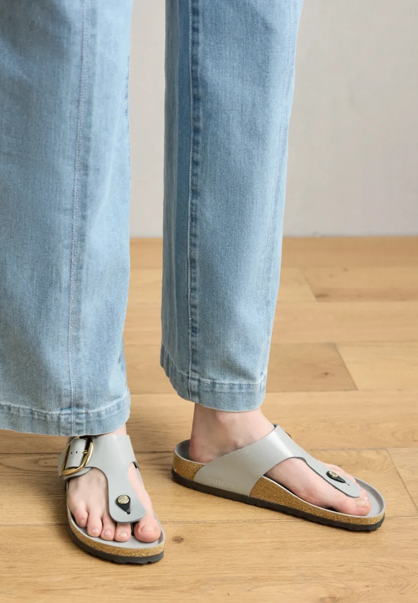 GIZEH BB LENA HS HEX REGULAR - Riemensandalette - stone coin