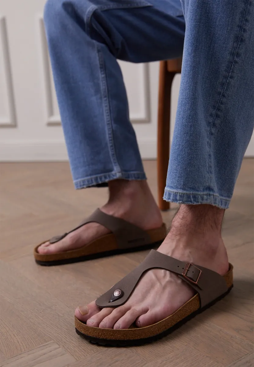 GIZEH BFBC MOCCAN - REGULAR - Riemensandalette - mocca