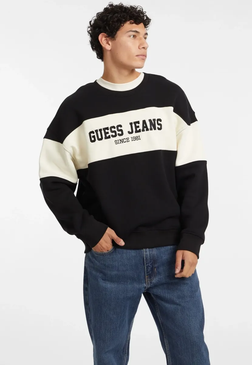 GJ CN OS HORIZONT STRIPE  - Sweatshirt - schwarz