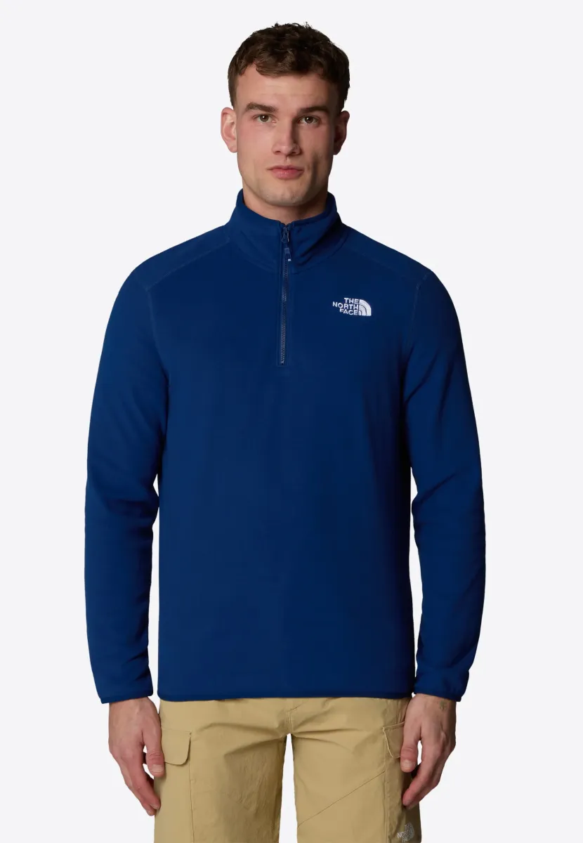 GLACIER 1/4 ZIP - Fleecepullover - estate blue