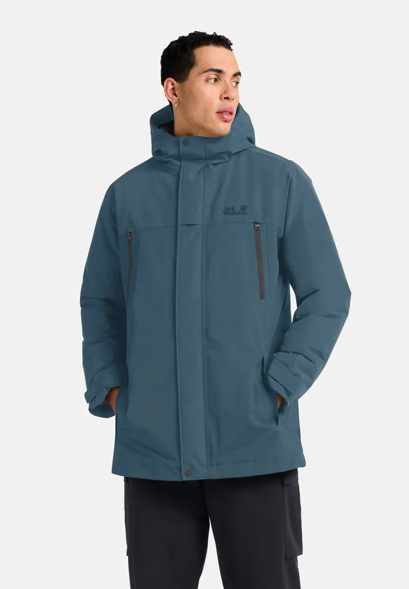 GLACIER SHIELD - Regenjacke / wasserabweisende Jacke - aluminium blue