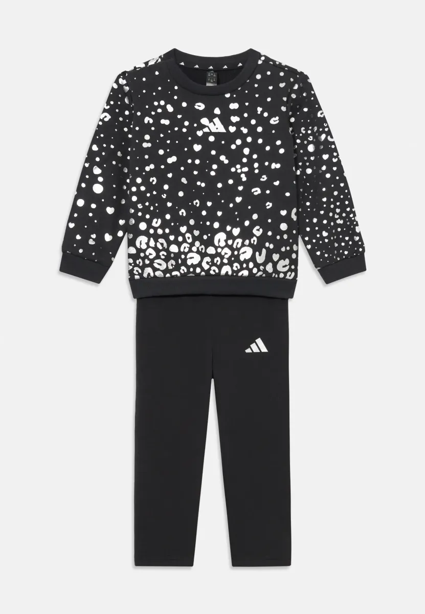 GLAM INFANT UNISEX SET - Jogginghose - black/silver-coloured