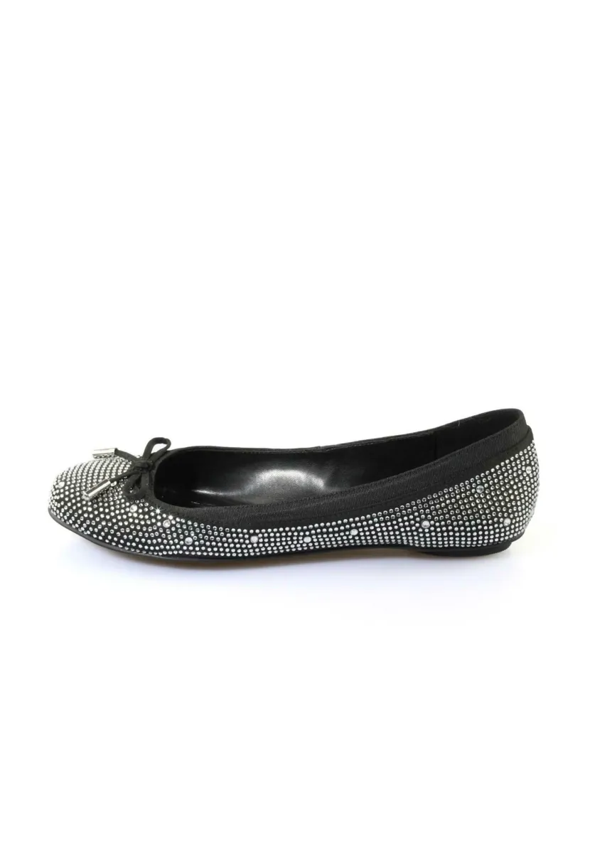 GLAM  - Klassischer Ballerina - black silver