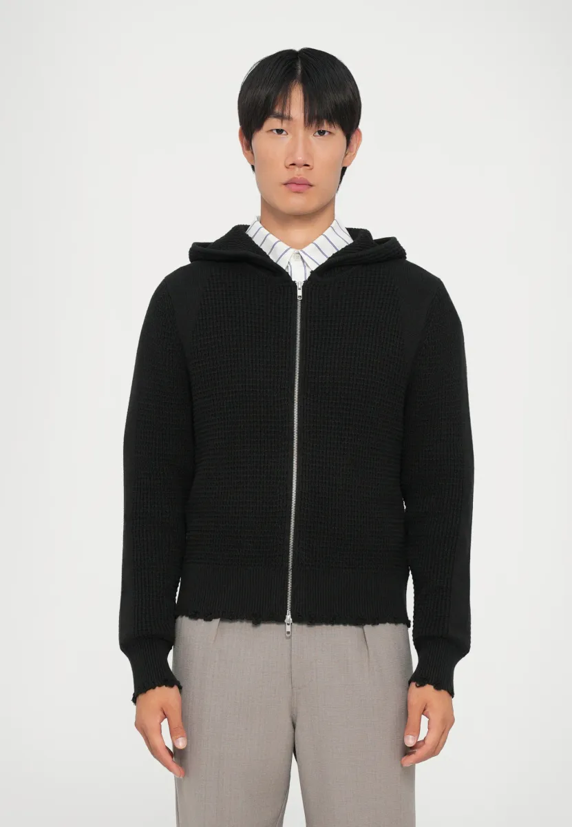 GLASGOW - Strickjacke - black