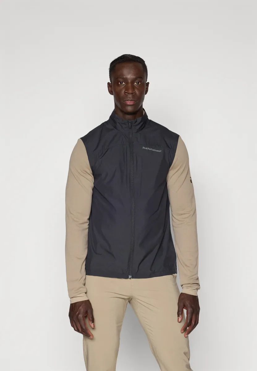 GLIDER WIND VEST - Weste - black