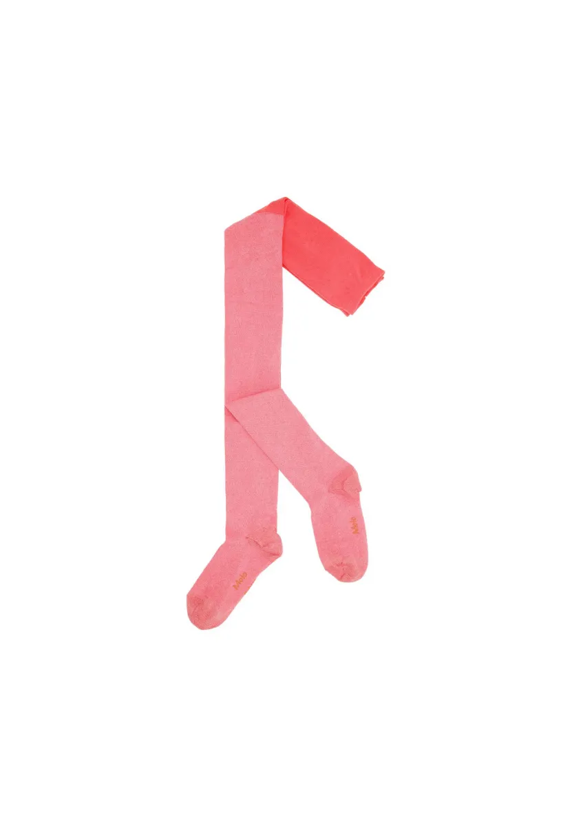 GLITTER - Strumpfhose - flamingo plume