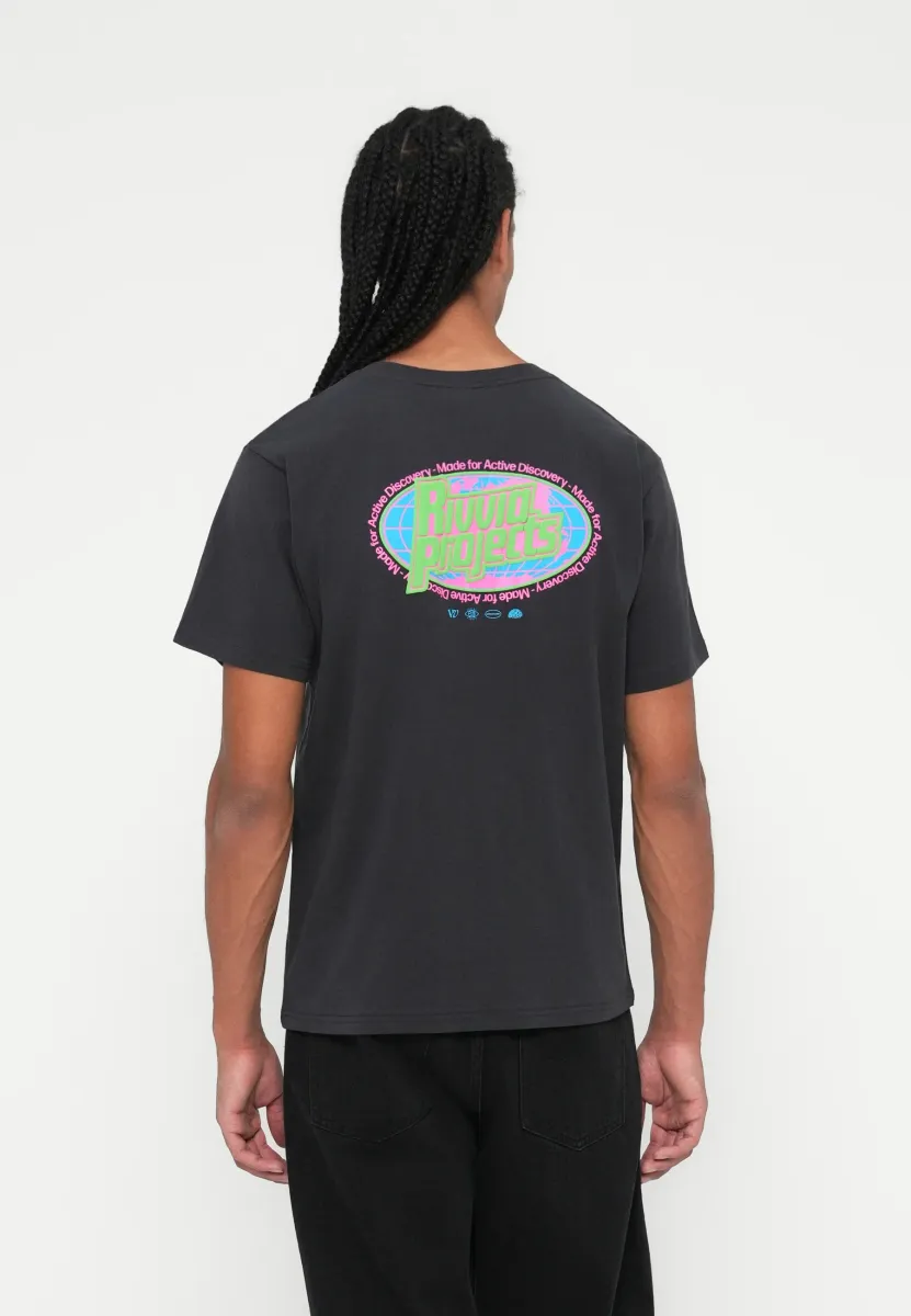 GLOBAL DISCOVERY - T-Shirt print - pigment black