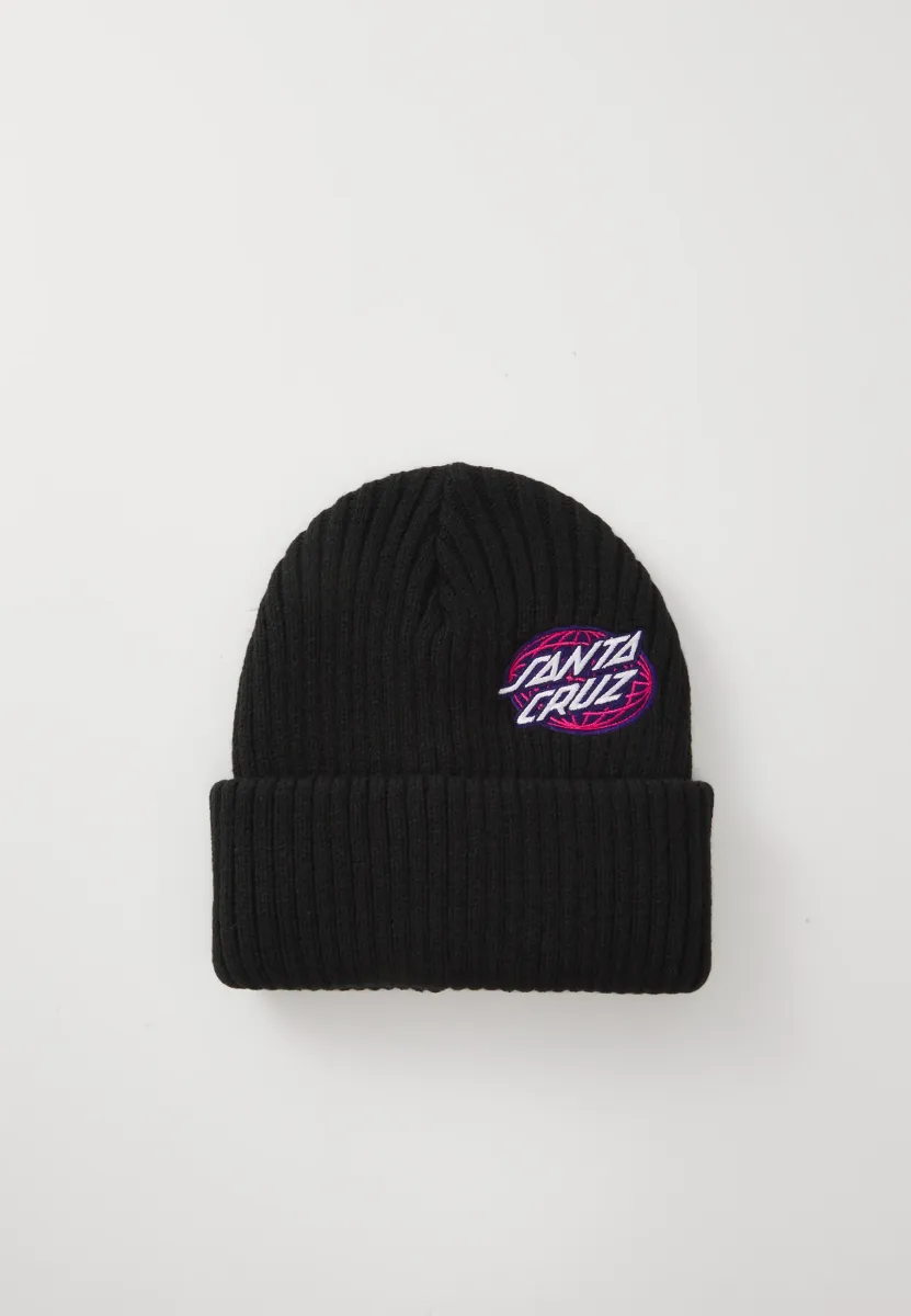 GLOBAL OVAL DOT BEANIE UNISEX - Mütze - black