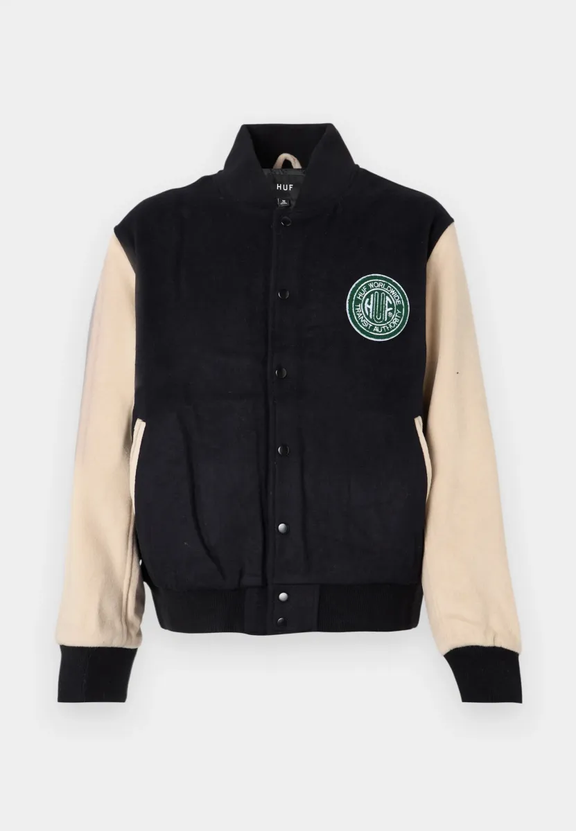GLOBAL TRANSIT VARSITY JACKET UNISEX - Bomberjacke - navy