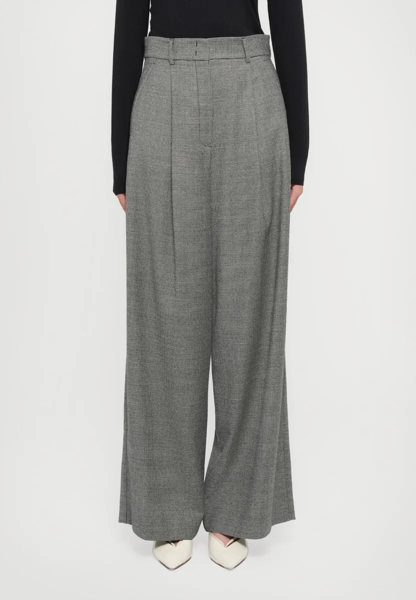 GLOBALE - Stoffhose - nero