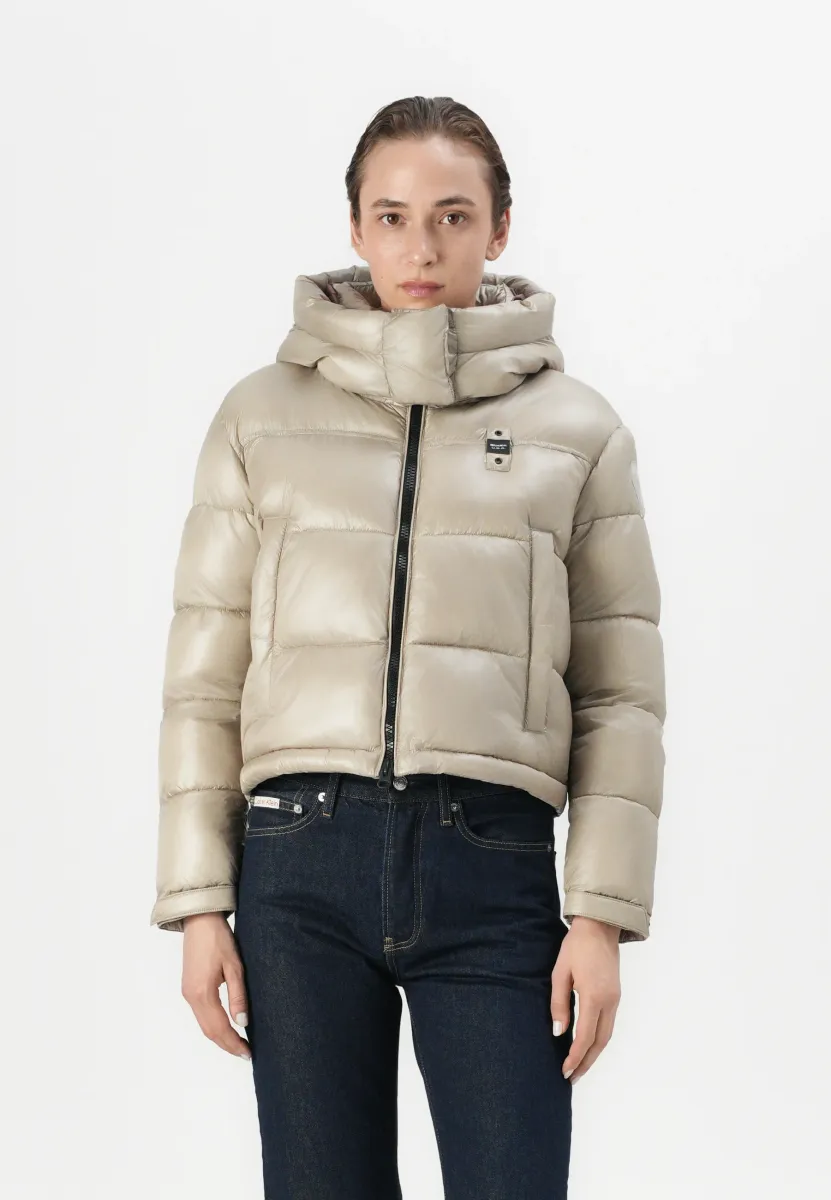 GLORIA - Winterjacke - beige/red