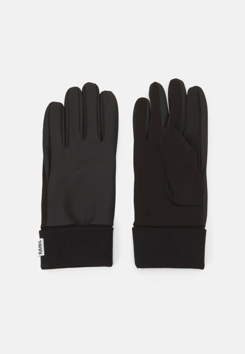 GLOVES UNISEX - Fingerhandschuh - black