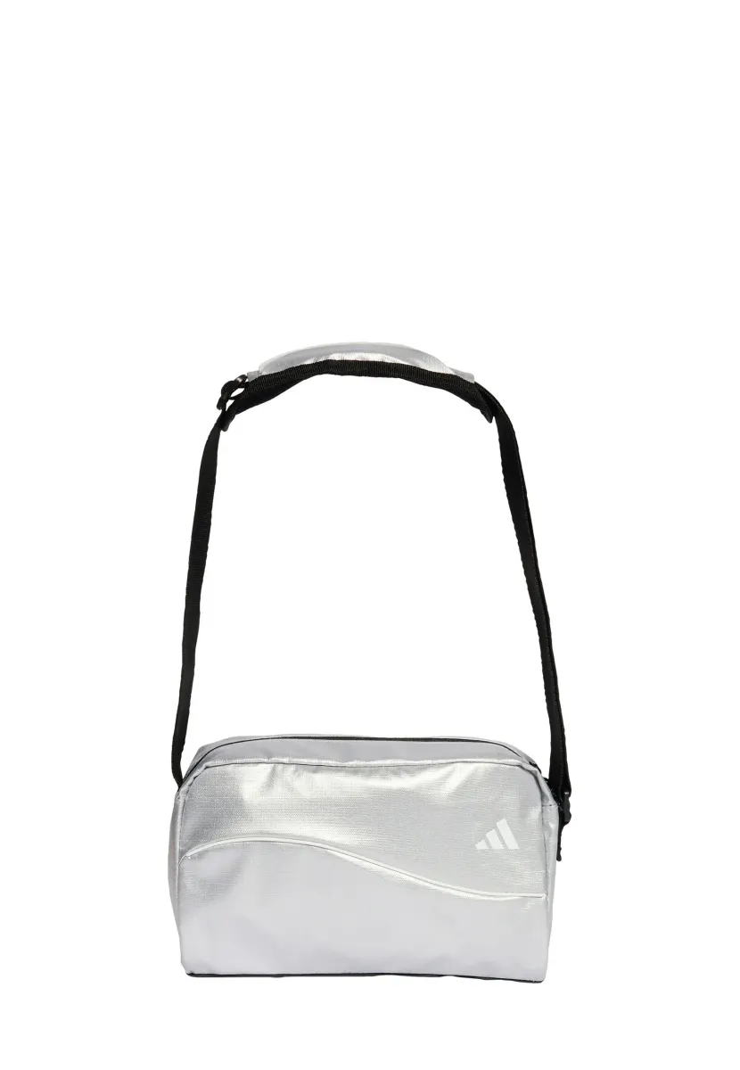 GLOW DUFFEL - Umhängetasche - silver metallic white