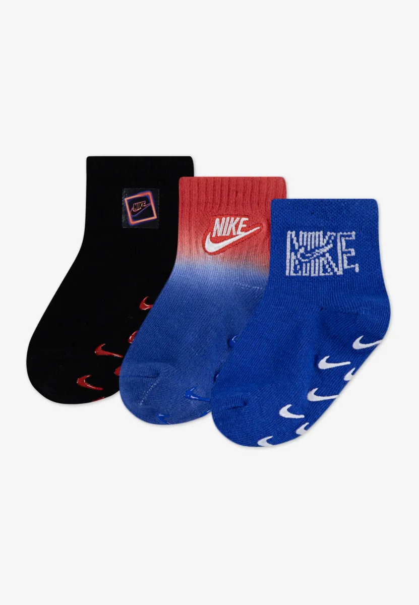 GLOW WITH ME UNISEX 3 PACK - Socken - black/dark blue