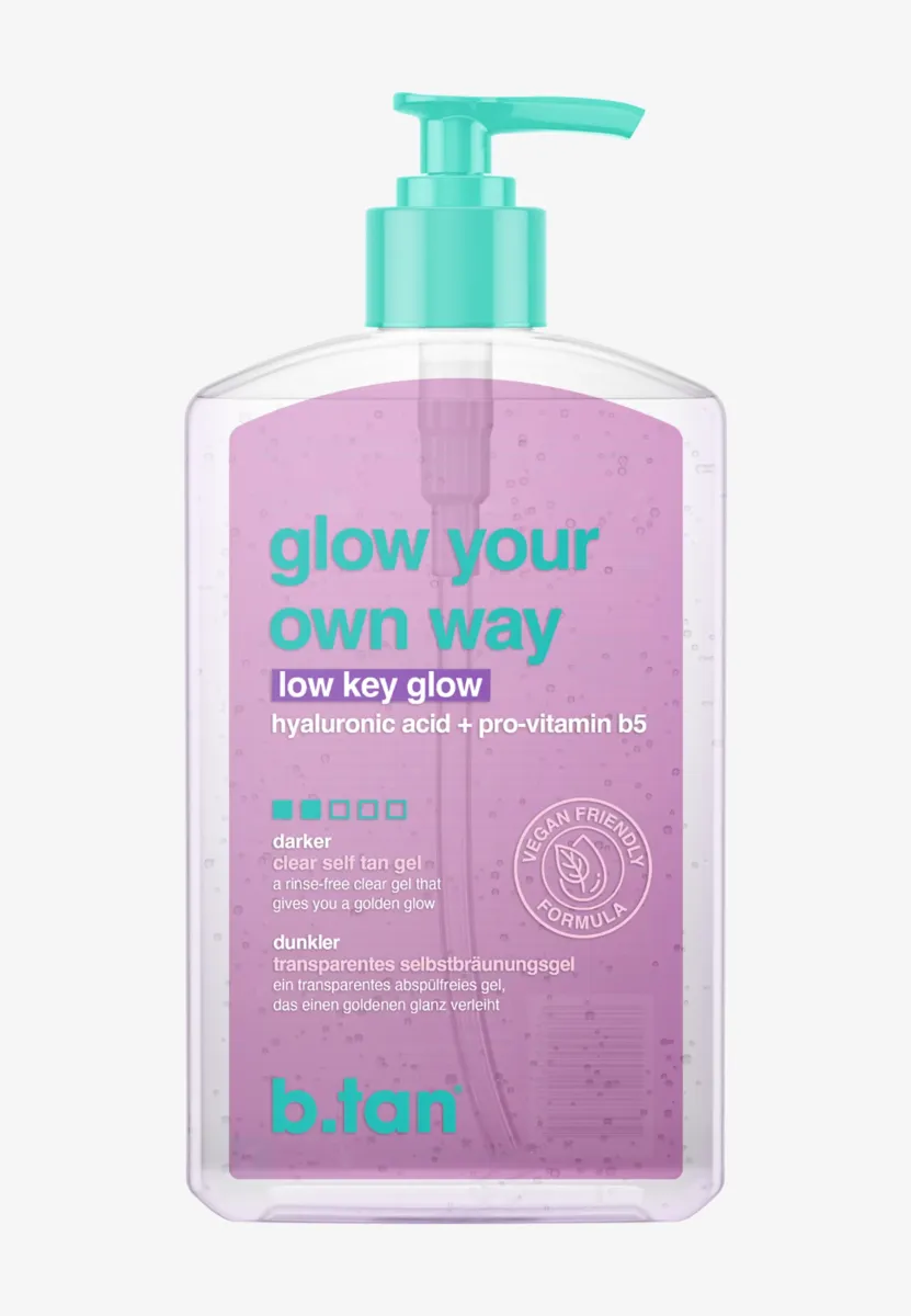 GLOW YOUR OWN WAY LOW KEY GLOW - SELF TAN GEL - Selbstbräuner