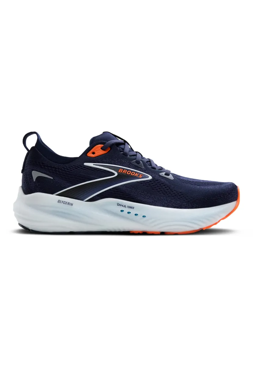 GLYCERIN 22 - Laufschuh Straße - peacoat blue ribbon orange