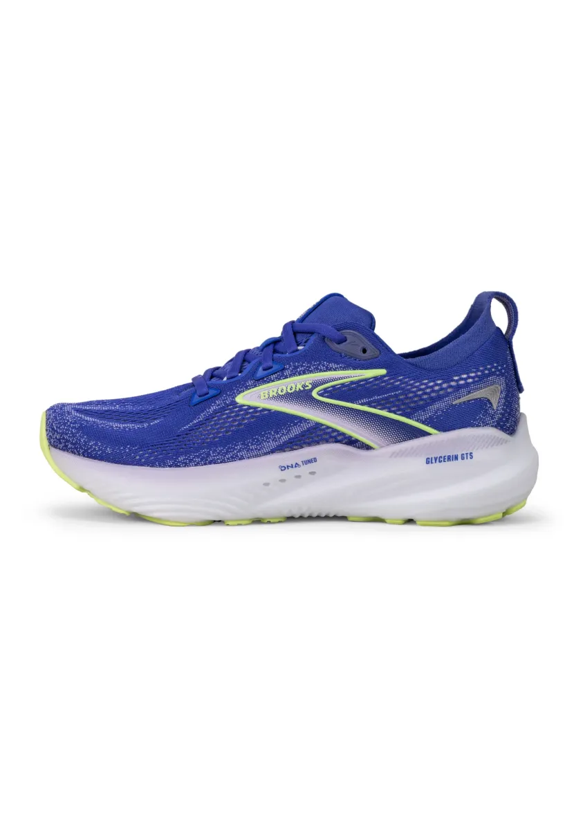 GLYCERIN GTS 22 - Laufschuh Straße - amparo blue hybrid iris yellow