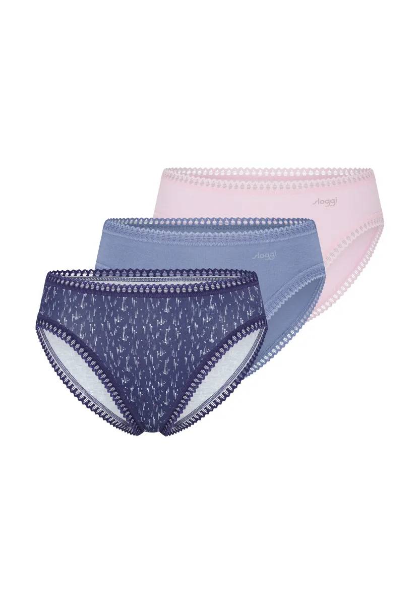 GO CRUSH HIGH LEG 3 PACK - Slip - multiple colours