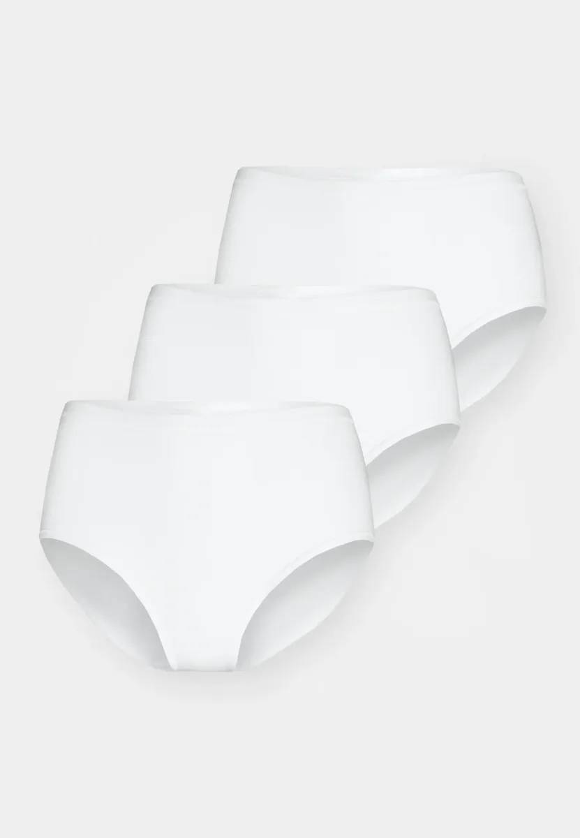 GO DAILY HIGHWAIST 3 PACK - Slip - white