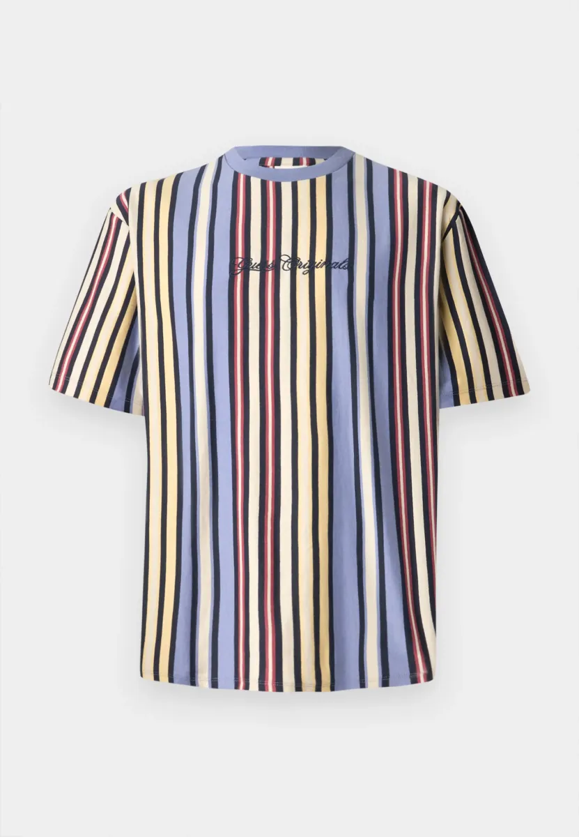 GO VERTICAL STRIPE TEE UNISEX - T-Shirt print - dusty lavender