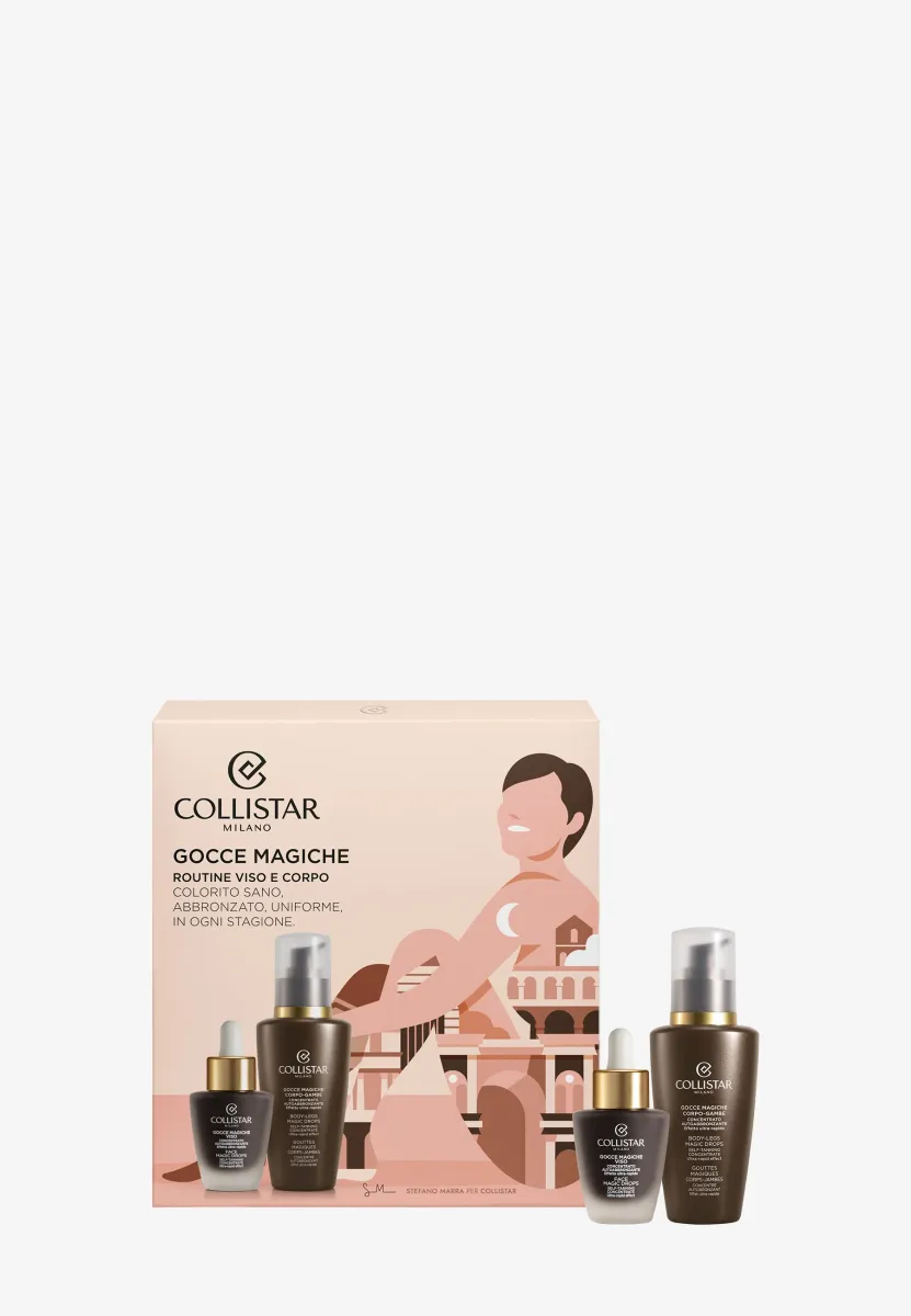 GOCCE MAGICHE ROUTINE: FACE MAGIC DROPS 30 ML + BODY-LEGS MAGIC DROPS 125 ML - Gesichtspflegeset